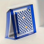 Flekkefjord Acrylic Box Photo Frame, supplier photo, Blue