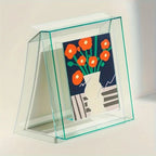 Flekkefjord Acrylic Box Photo Frame, supplier photo, Green