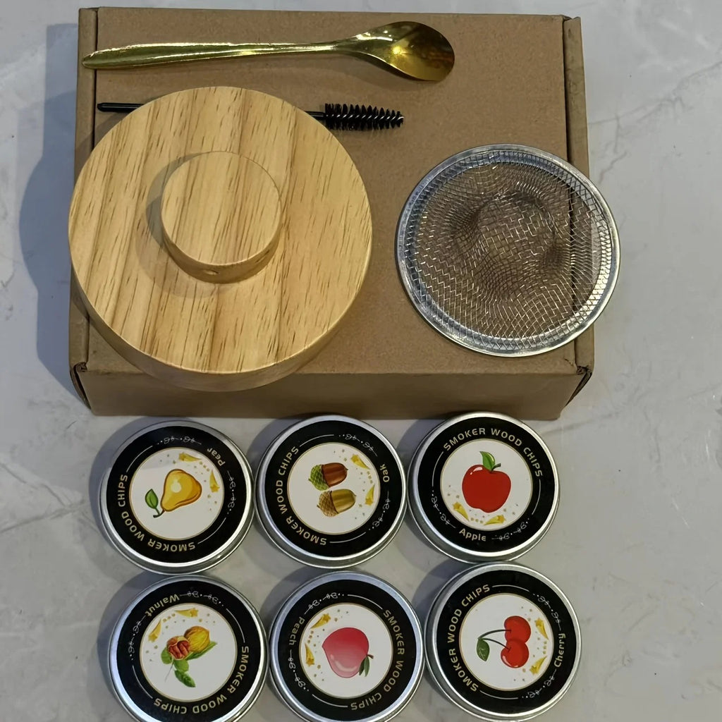 Holmestrand Whisky Smoker Kit, supplier photo, Round Smoker Set