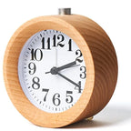 Jever solid wood alarm clock