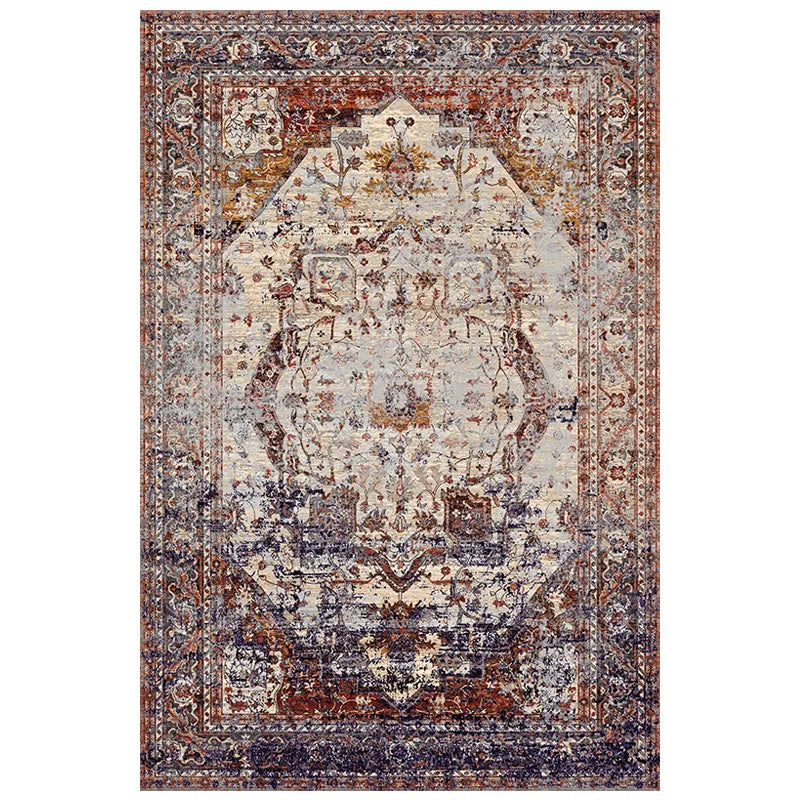 Augsburg rug, burgundy