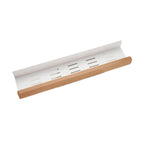 Hasle shelf, white with light wood