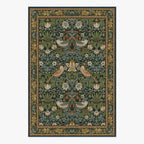 Zittau rug, forest green