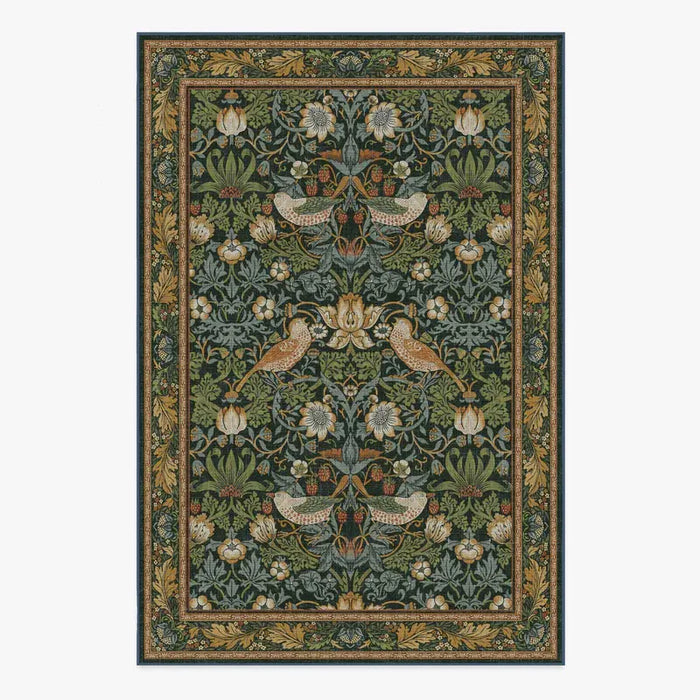 Zittau rug, forest green