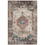 Augsburg rug, rose medallion