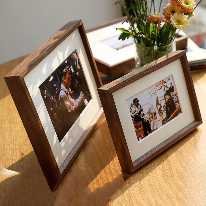 Bautzen walnut photo frame
