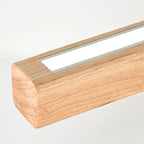 Hjo wood bar and LED diffuser close up