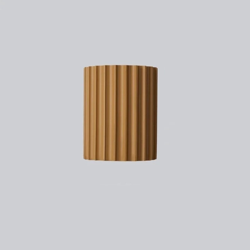 Fluted Up and Down Wall Light, Resin, LED Bulb Included, Trysil