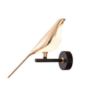 Tromso Magpie Bird Wall Light, LED, One Bird