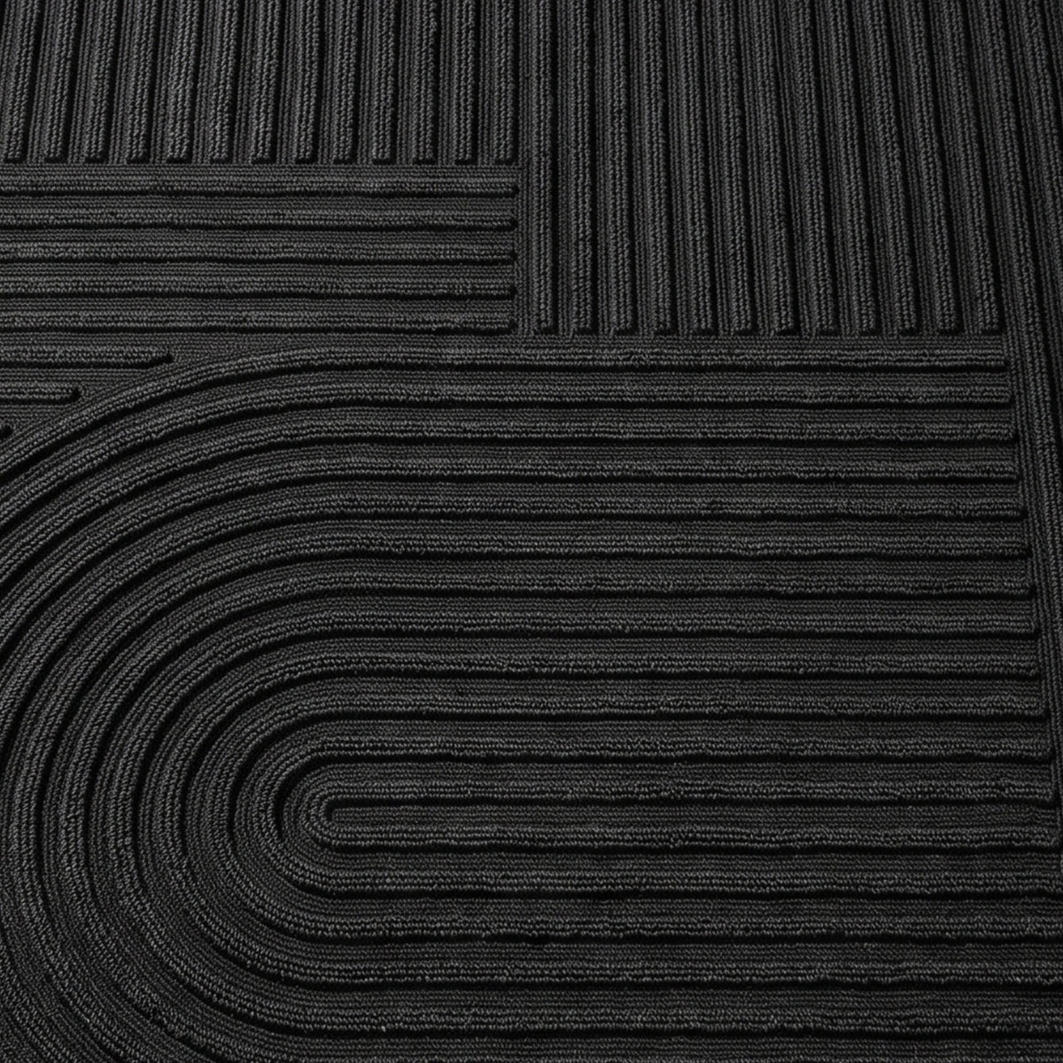 Emden raised groove pattern close up