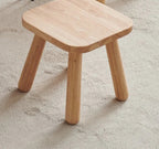 Granna Solid Wood Low Stool, view 4