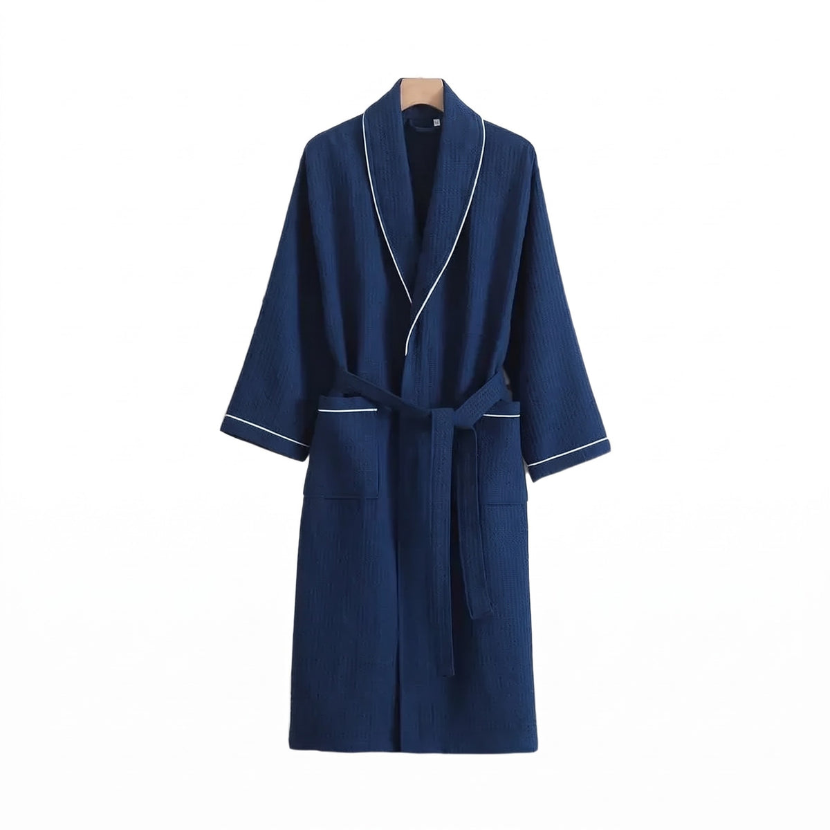 Heringsdorf Cotton Waffle Robe, technical drawing