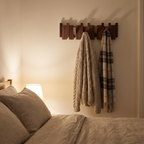 Kendal coat rack in a bedroom