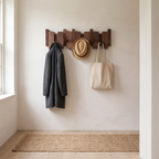 Kendal piano key coat rack in an entrance hall