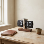 Aldeburgh flip clock in a study