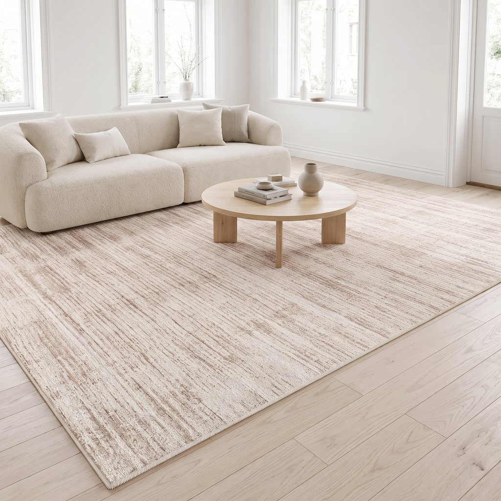 Narvik rug in a Scandinavian living room
