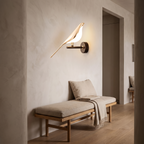 Tromso Magpie Bird Wall Light, LED in a room