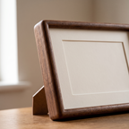 Stralsund Solid Wood Photo Frame close up detail
