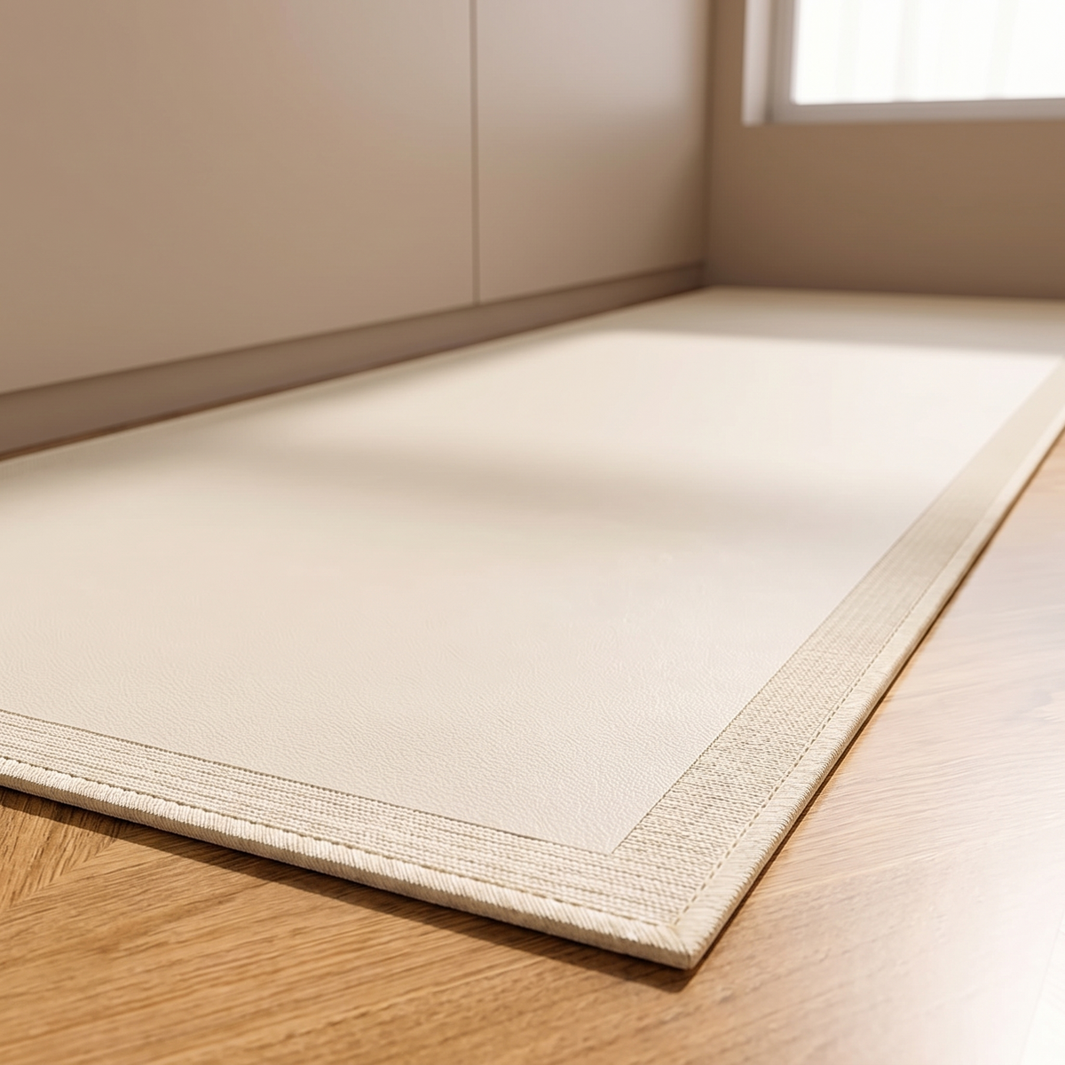 Varberg Wipe Clean Kitchen Runner close up detail