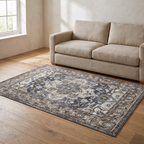 Heidelberg Washable Persian Style Rug in a room