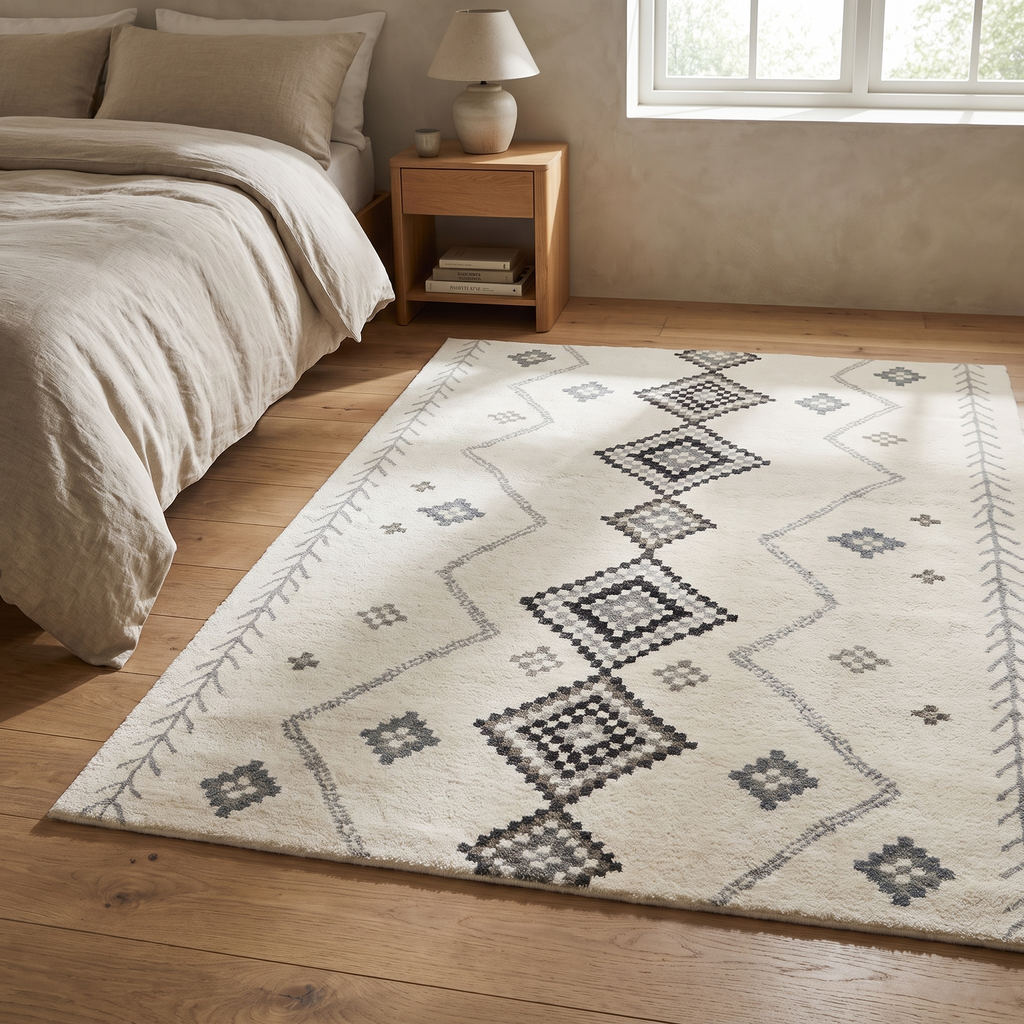 Karlstad Berber Style Rug in a room