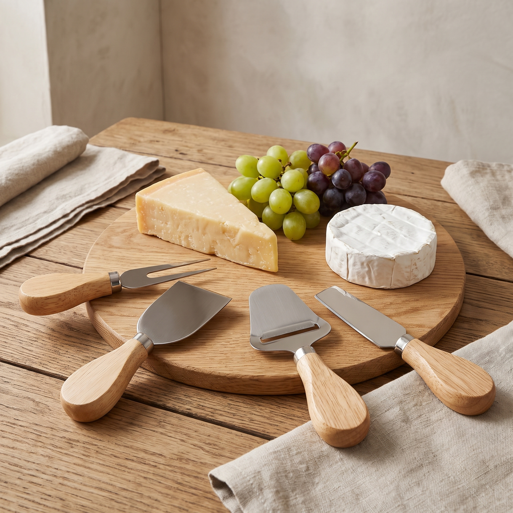 Ebeltoft Cheese Knife Set in a room