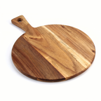 Grimstad Round Acacia Board on white