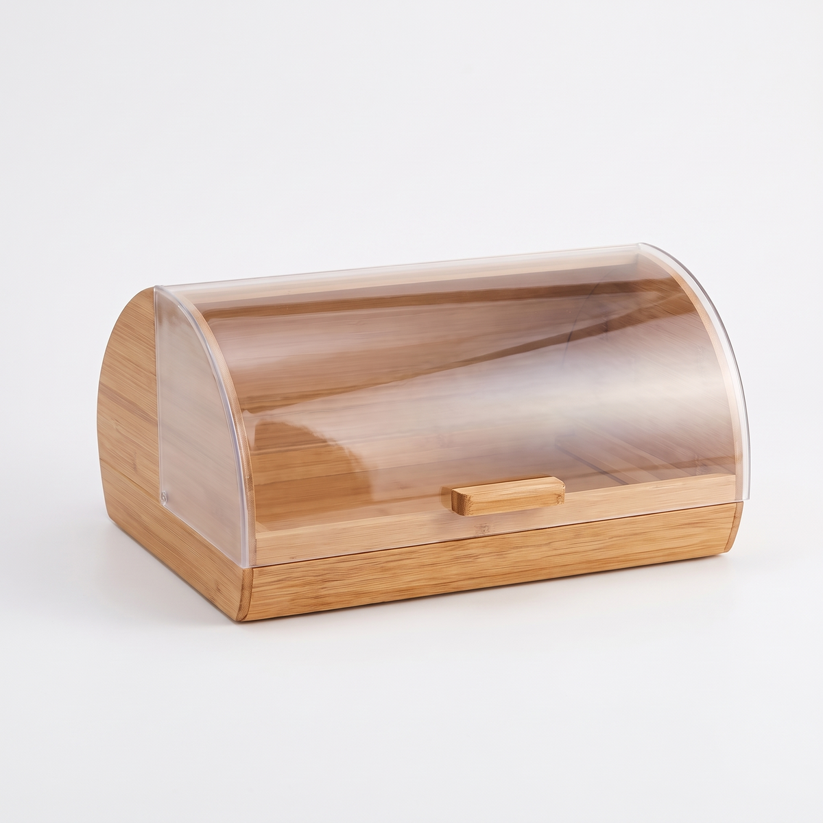 Wurzburg Bamboo Bread Bin on white