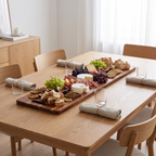 Sonderborg board as a grazing board on a dining table