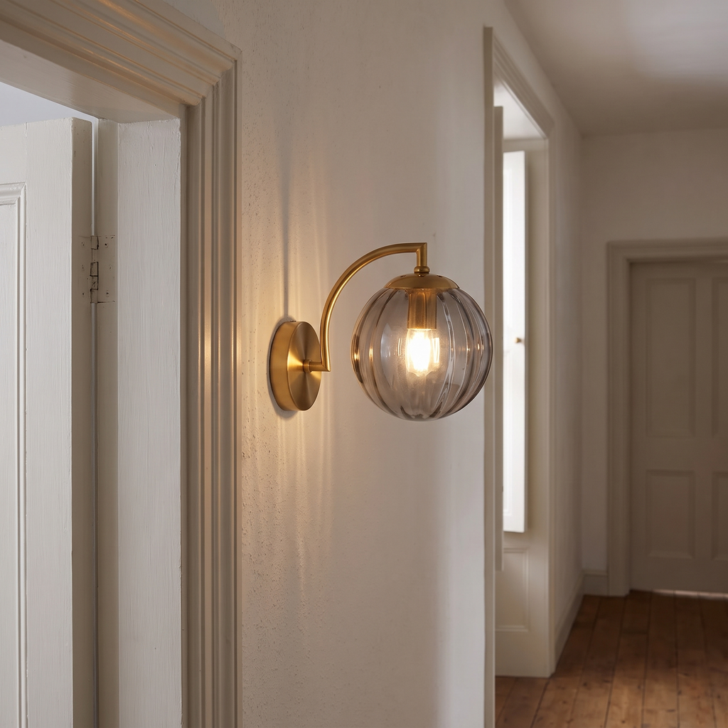Vimmerby wall light in a hallway