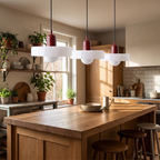 Rendsburg row of three over a kitchen island