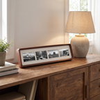 Holstebro frame landscape on a sideboard