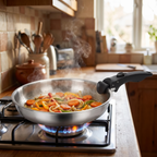 Wetzlar pan on a gas hob