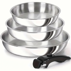 Wetzlar tri ply stainless steel pan set