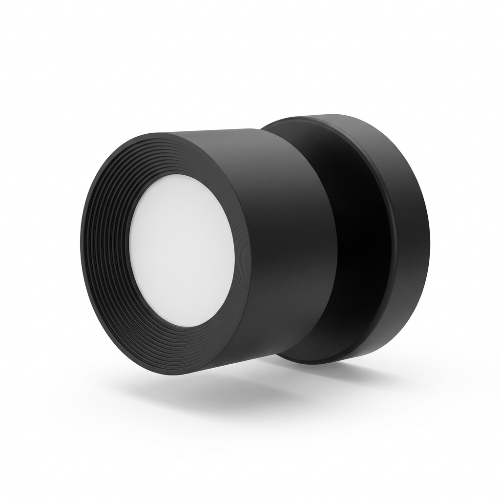 Hedemora rechargeable wall spotlight, black