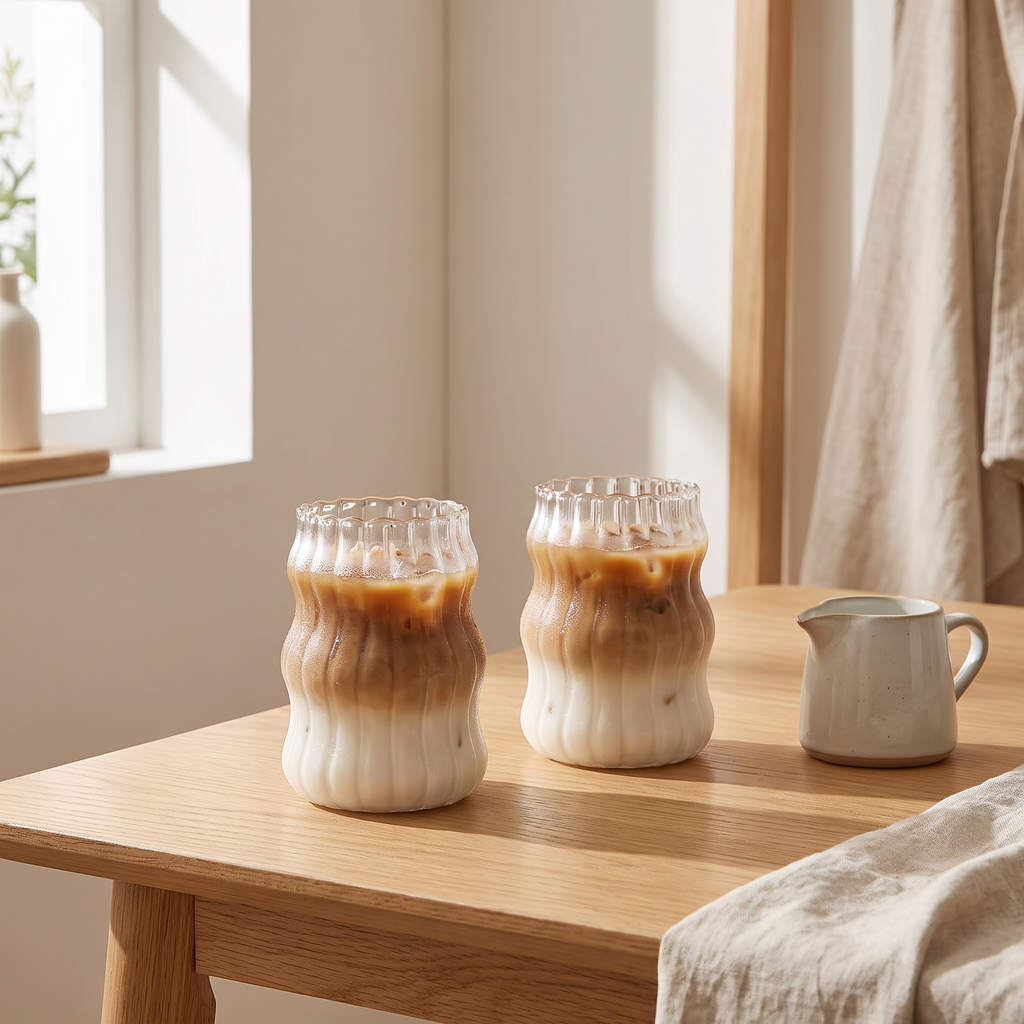 Ahus tumblers with iced coffee