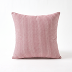 Laholm cushion cover, burgundy pin stripe