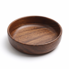 Hadsund wooden bowl, walnut tone