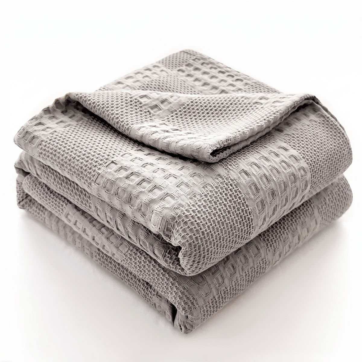Ostersund Cotton Waffle Throw, technical drawing