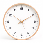 Gutersloh wooden wall clock, light wood
