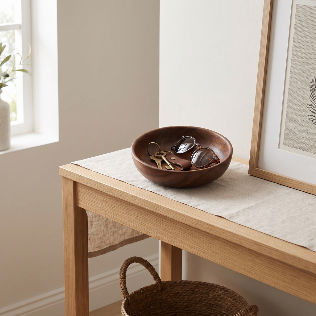 Hadsund small bowl on a hallway console