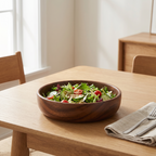Hadsund bowl with salad on a dining table