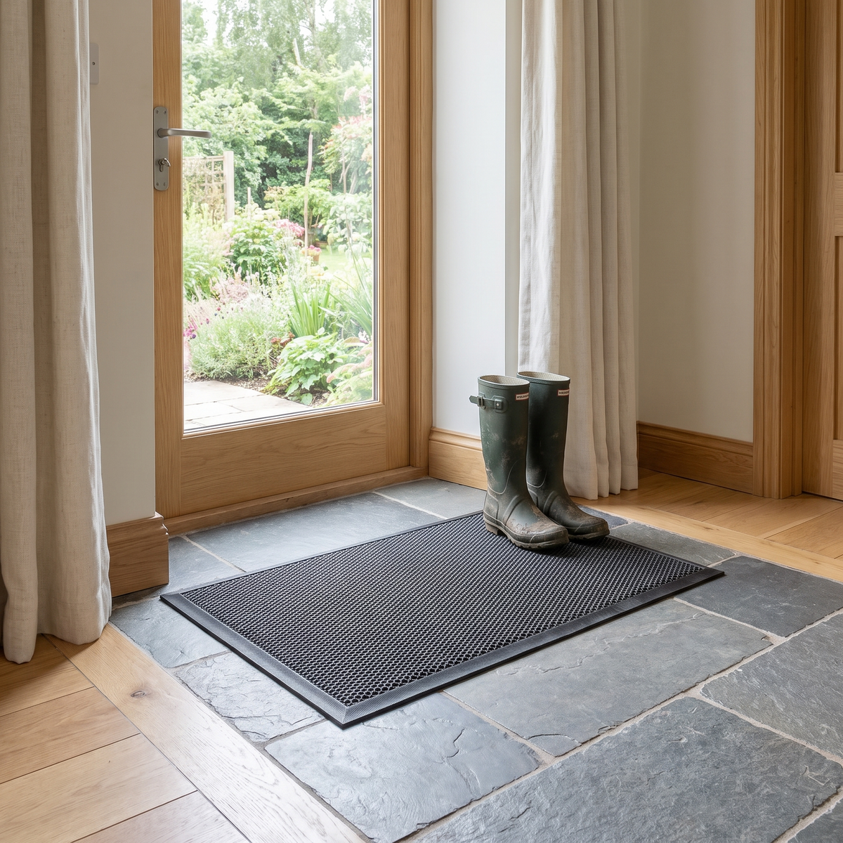 Cuxhaven mat by a back door