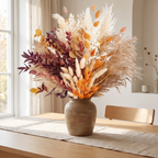 Juist autumn bouquet on a dining table