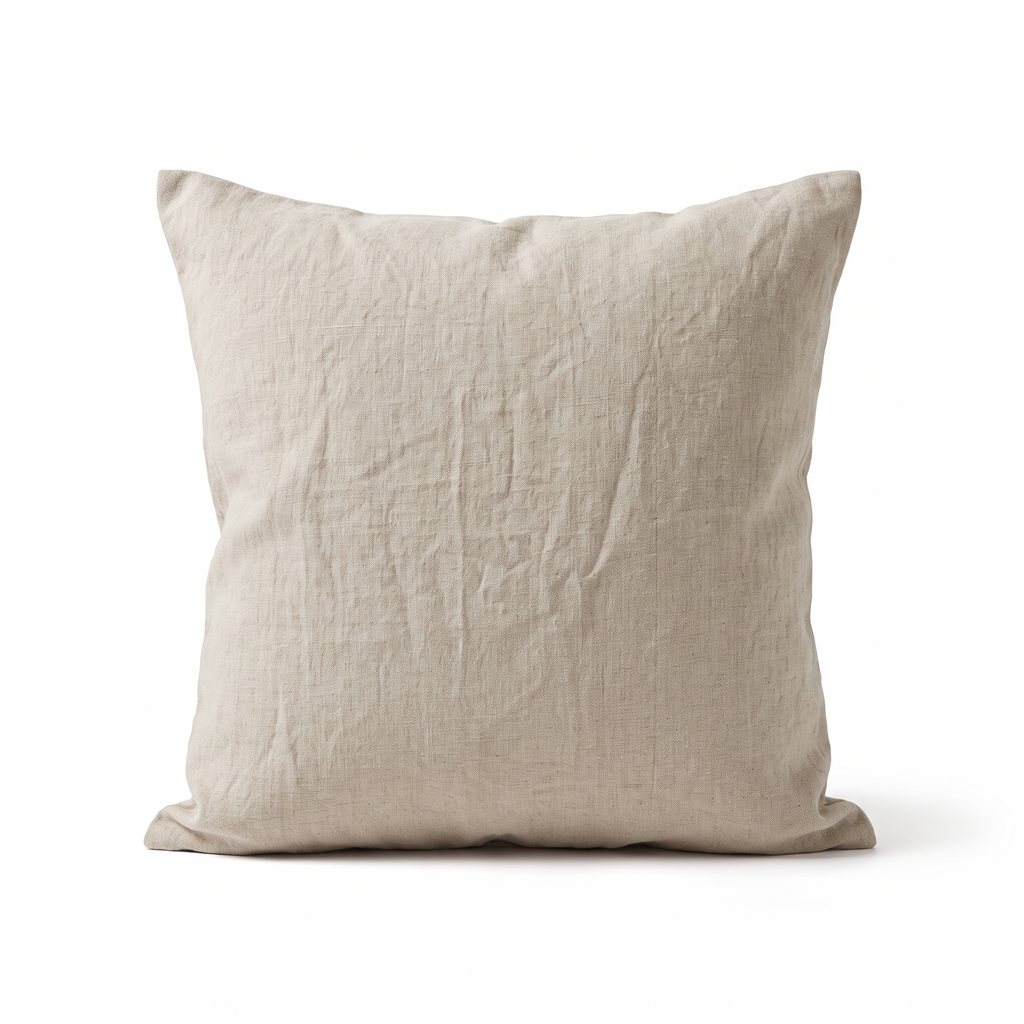 Ljungby linen cushion cover, natural