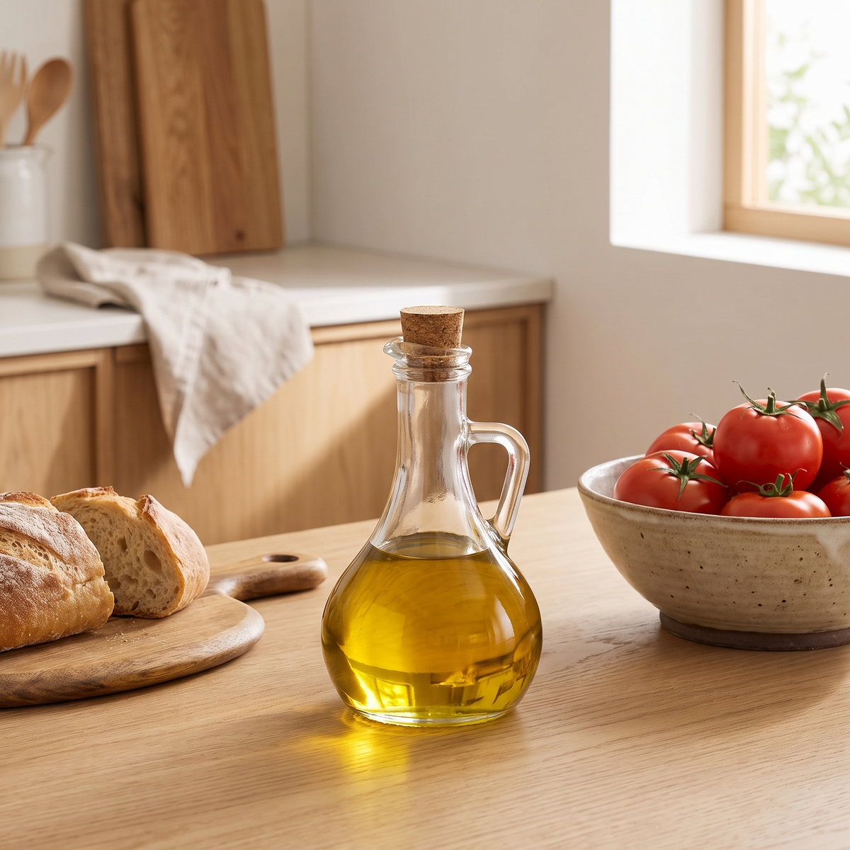 Kappeln oil jug with olive oil