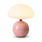 Faaborg mushroom lamp in blush pink