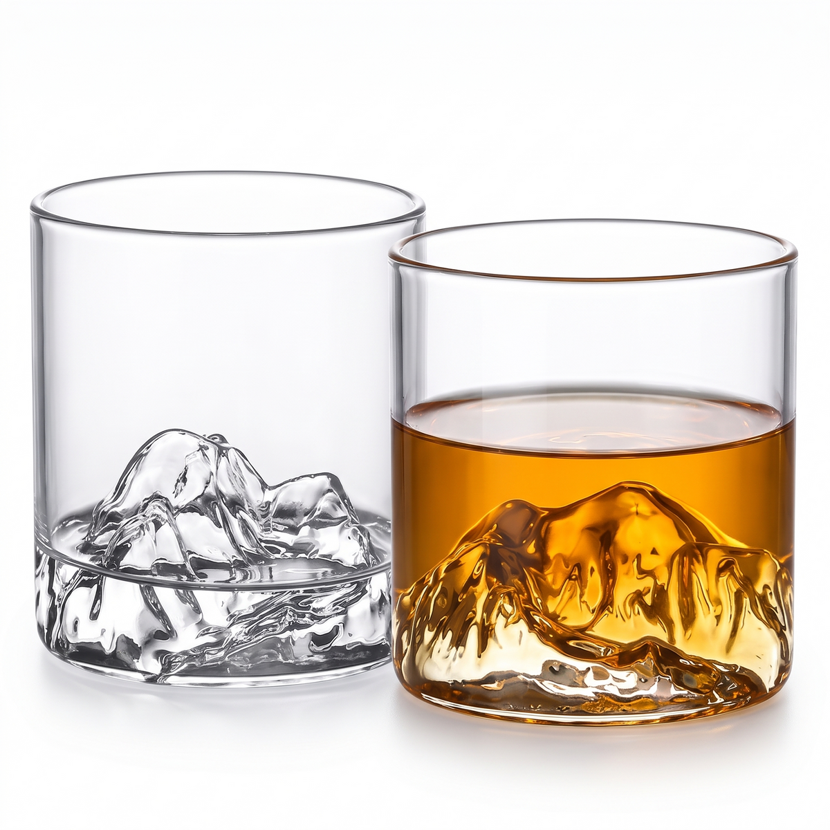 Voss mountain whisky glasses, set of two