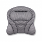 Skovde spa bath pillow in grey