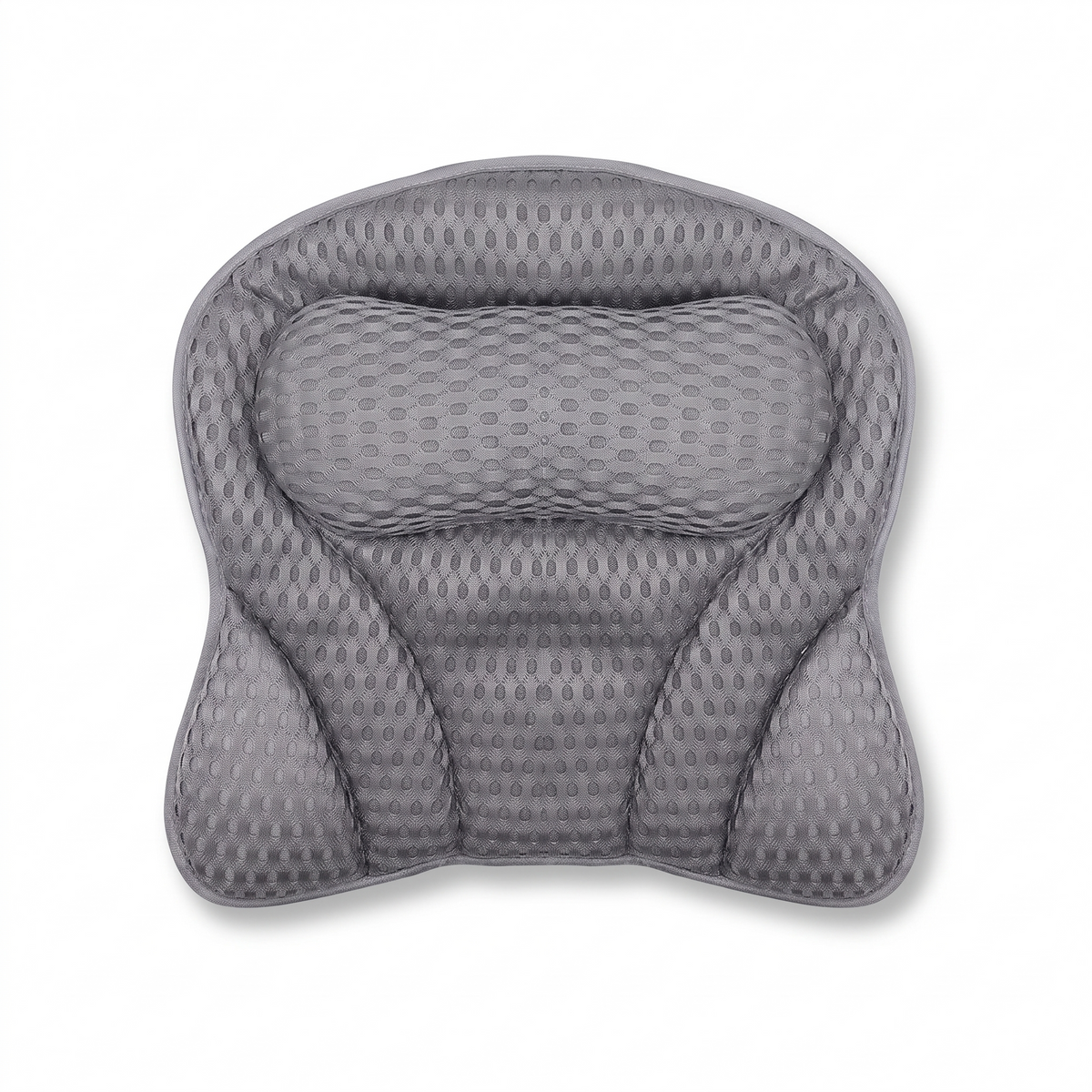 Skovde spa bath pillow in grey